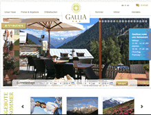 Tablet Screenshot of hotel-gallia.it